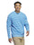 adidas Ultimate365 Printed Crew Sweatshirt - Semi Bliss Blue/Blue Burst