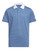 adidas Boy's Ottoman Striped Short Sleeve Polo Shirt - Collegiate Navy