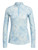 adidas Womens Ultimate365 Printed Long Sleeve Mock - Semi Bliss Blue