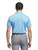 adidas Mens Core Print Polo Shirt - Semi Bliss Blue