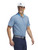 adidas Ultimate365 Ottoman Stripe Polo Shirt - Semi Bliss Blue/Collegiate Navy