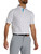 FootJoy Parachute Print Lisle Golf Shirt (Athletic Fit) - White/Black/Pool
