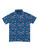 King Pins Golf Neon Bloom Polo (Athletic Fit) - Navy__1