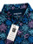 King Pins Golf Neon Bloom Polo (Athletic Fit) - Navy__2