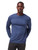 TravisMathew Amenities Crewneck - Heather Blue Nights