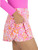 IBKUL Naomi Print Swing Skort (13") - Hot Pink/Candy Pink