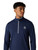 Original Penguin 1/4-Zip Technical Earl - Black Iris