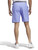 adidas Ultimate365 Printed Golf Shorts - Blue Spark