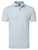 FootJoy Tweed Texture Stretch Pique Polo Shirt - Mist