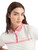 Calvin Klein Womens Bellevue Polo Shirt - White/Powder Pink