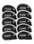 Protekt Neoprene 10 Piece Iron Cover Set - Black