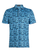 G/FORE Optic Floral Tech Stretch Jersey Polo - Breeze