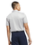 adidas Performance Textured Print Polo Shirt - Grey Two/Black