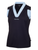 Calvin Klein Womens Juno Jersey Sleeveless Polo - Navy