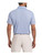 FootJoy Tee Time Lisle Polo Shirt (Athletic Fit) - Periwinkle/Ice Water