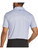 FootJoy Circle Foulard Lisle Polo Shirt (Athletic Fit) - Periwinkle/Ice Water