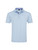 FootJoy Deco Diamond Print Lisle Polo Shirt (Athletic Fit) - Ice Water/Peri