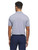 adidas Performance Textured Polo Shirt - White/Collegiate Navy