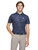 adidas Performance Textured Print Polo Shirt - Collegiate Navy/White