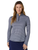 Callaway Women's Scarf Geo Long Sleeve Sun Protection Top - Peacoat