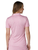 Callaway Women's Deco Geo Print Mesh Insert Polo - Fuchsia Purple