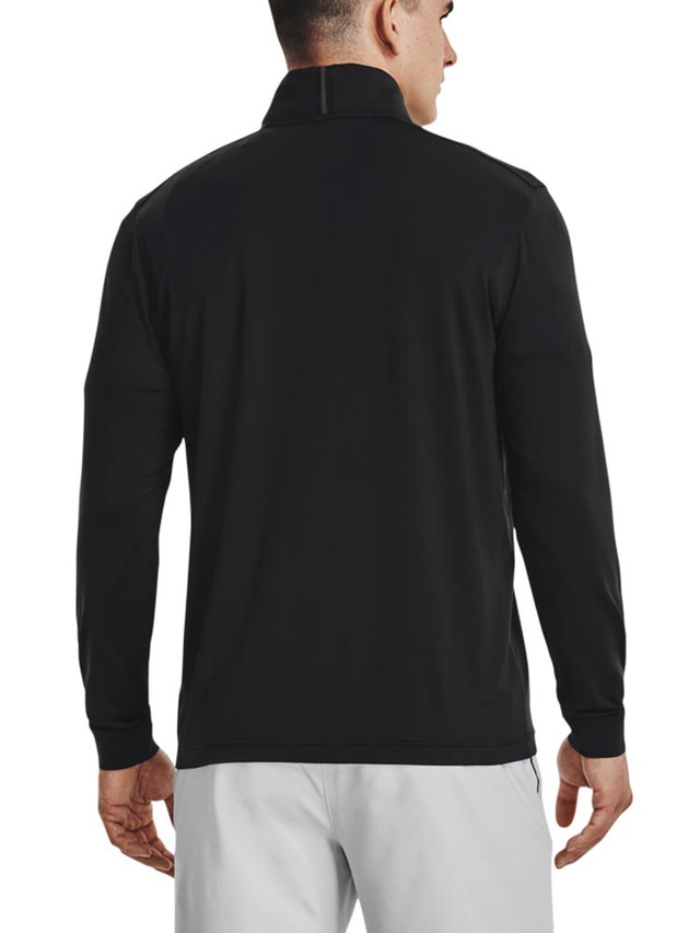 Under Armour Playoff 1/4 Zip - Black/Jet Grey | GolfBox