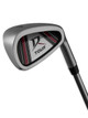 Fer 6 Wilson Deep Red Tour – Tige Acier, Grip Wilson, Longueur 38" – Droitier