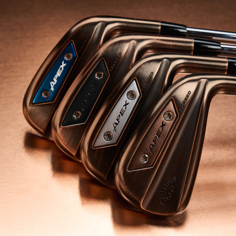 Callaway Apex Ai200 Copper Irons - Steel Shaft