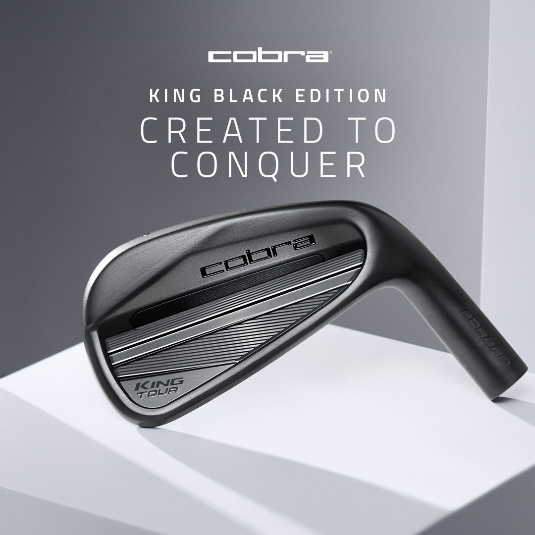 Cobra King Tour Black DBM Iron - Steel Shaft