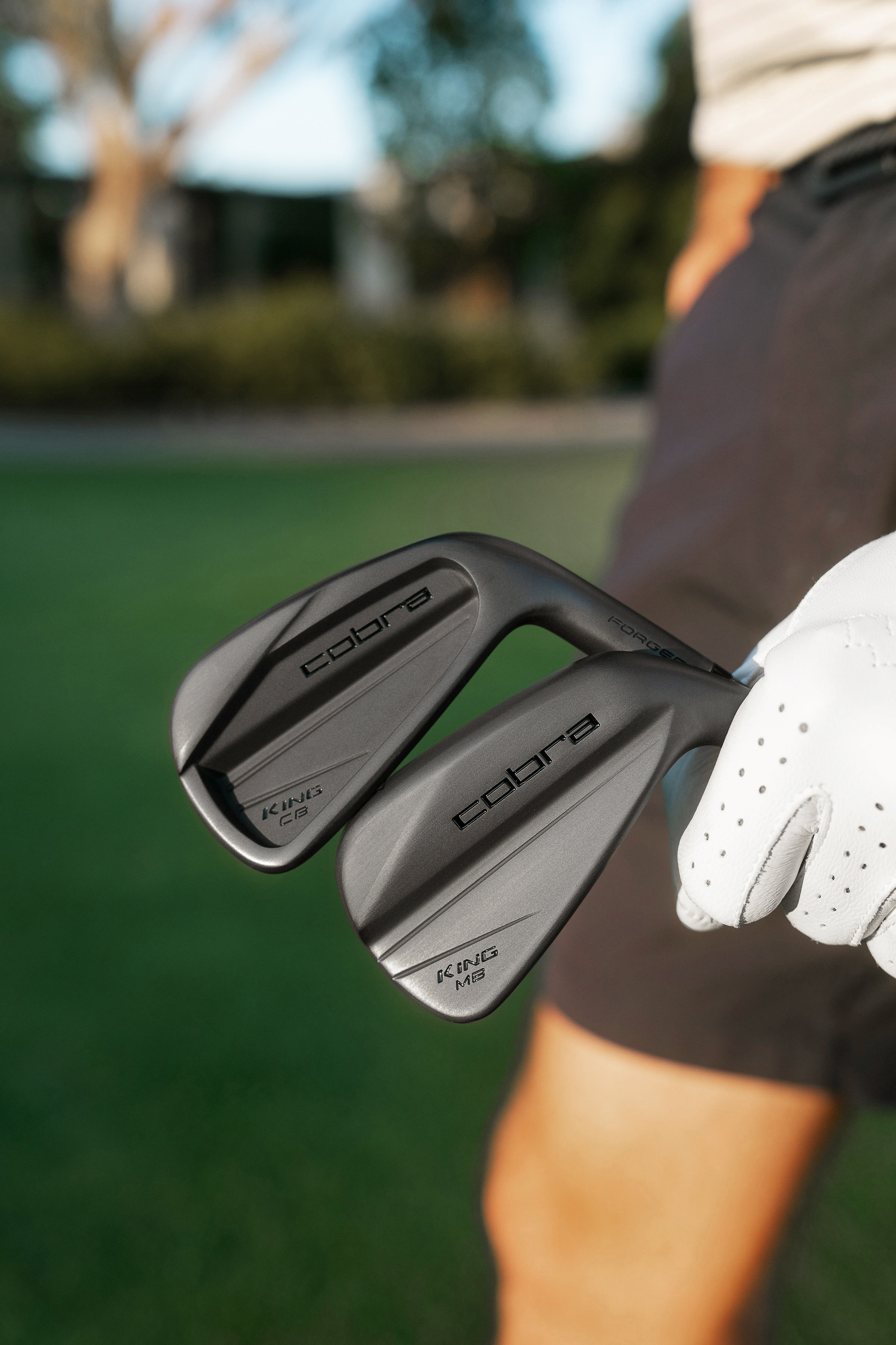 Cobra King CB MB Black Combo Set - Steel Shaft