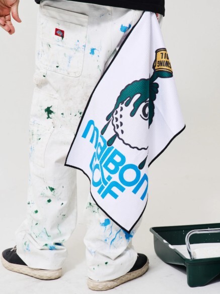 Malbon Swing Oil Golf Towel