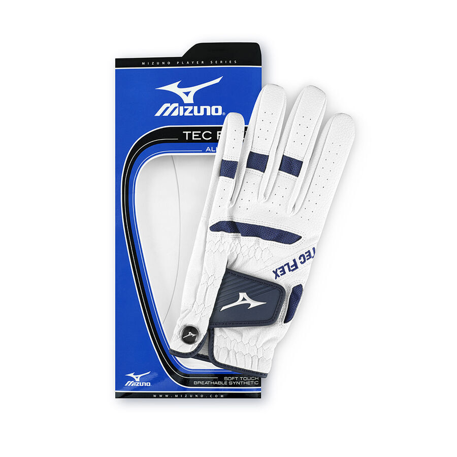 Mizuno TecFlex Golf Glove - White