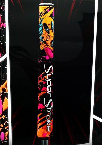 SuperStroke Tour 2.0 Marvel Putter Grip & Ball Marker- Deadpool