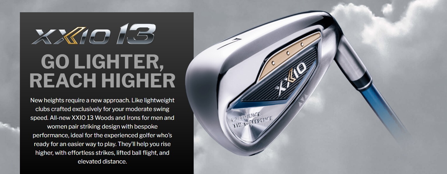 XXIO X 13 Irons - Steel Shaft