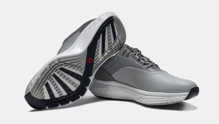 FootJoy Quantum Leather Golf Shoes - Grey