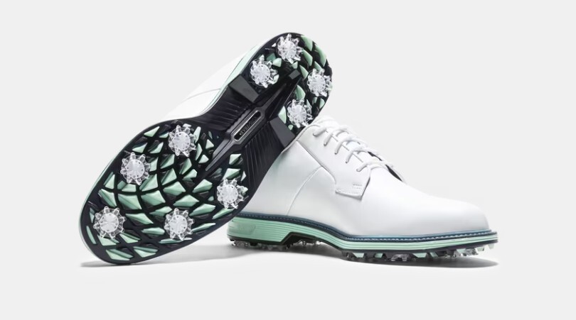FootJoy Premiere Field LX Energy Golf Shoes - White/Mint