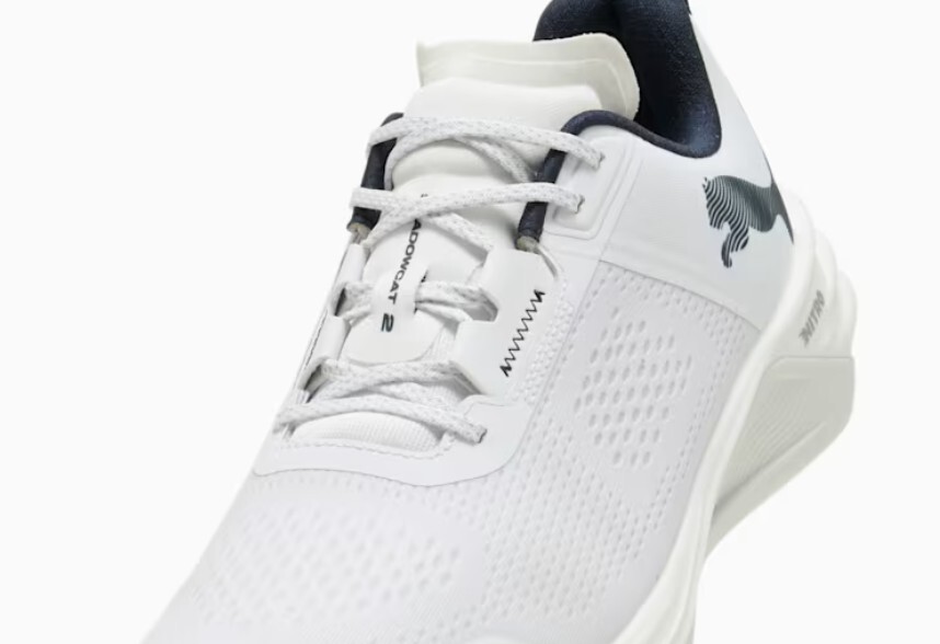 Puma Shadowcat NITRO 2.0 Golf Shoes - Puma White/Deep Navy