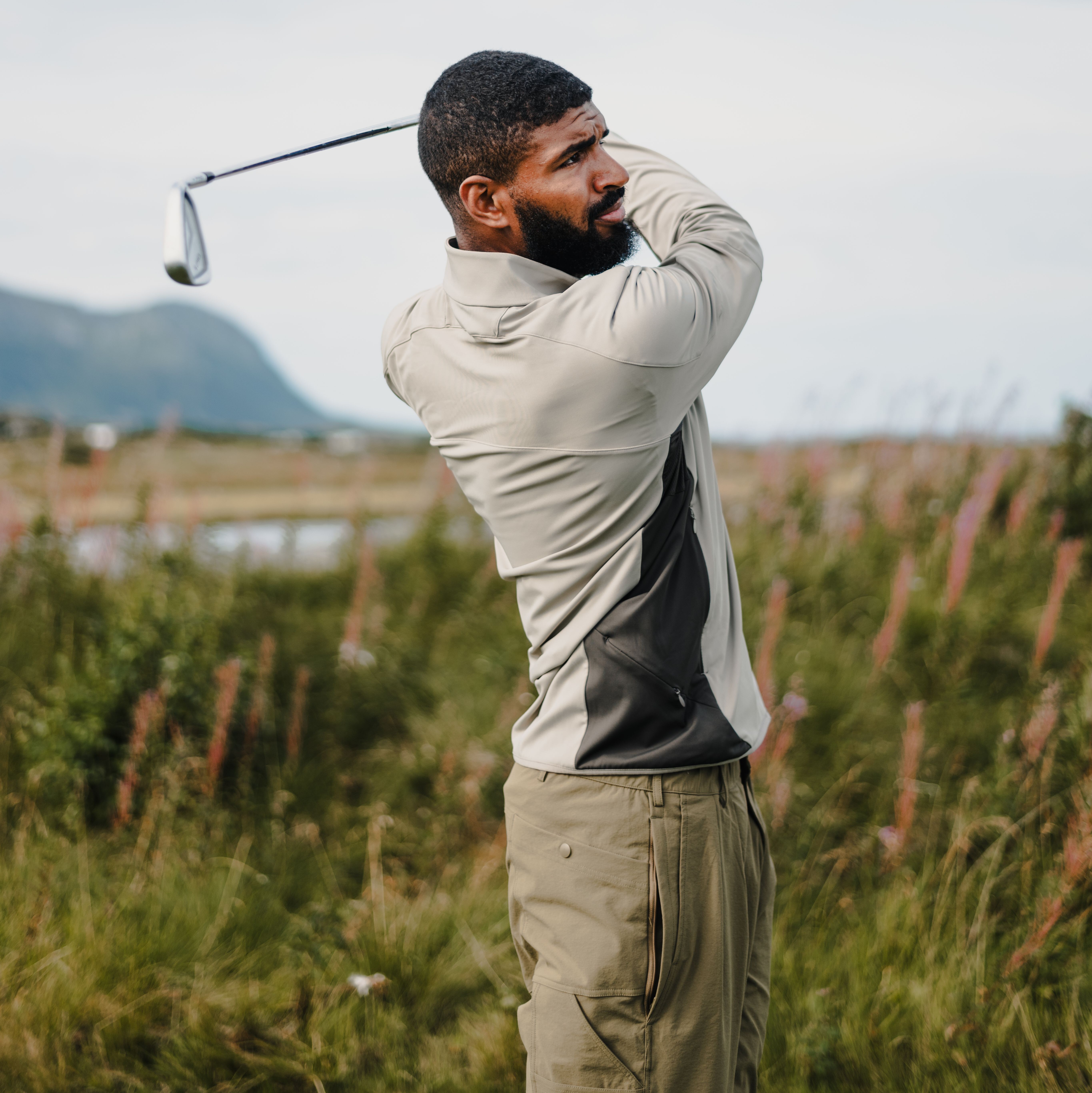 Manors Golf 1/4-Zip Tech Mid-Layer