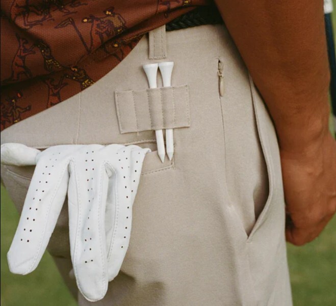 Walker Golf Things Members Short - Tan