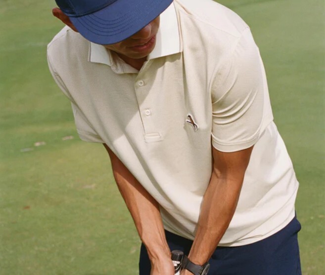 Walker Golf Things Members Polo - Sandstone