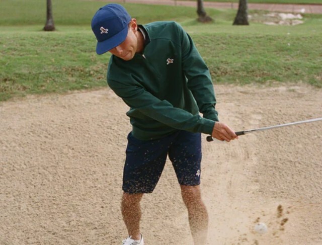 Walker Golf Things Par-Tec Quarter Zip Fleece - Forest