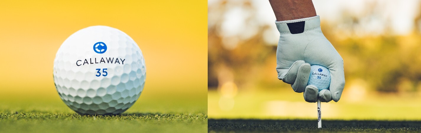 Callaway Chrome Tour Retro Golf Balls