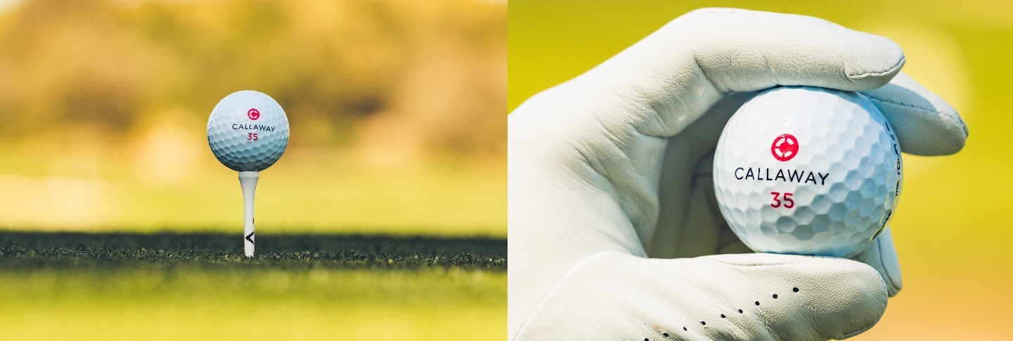 Callaway Chrome Tour X Retro Golf Balls
