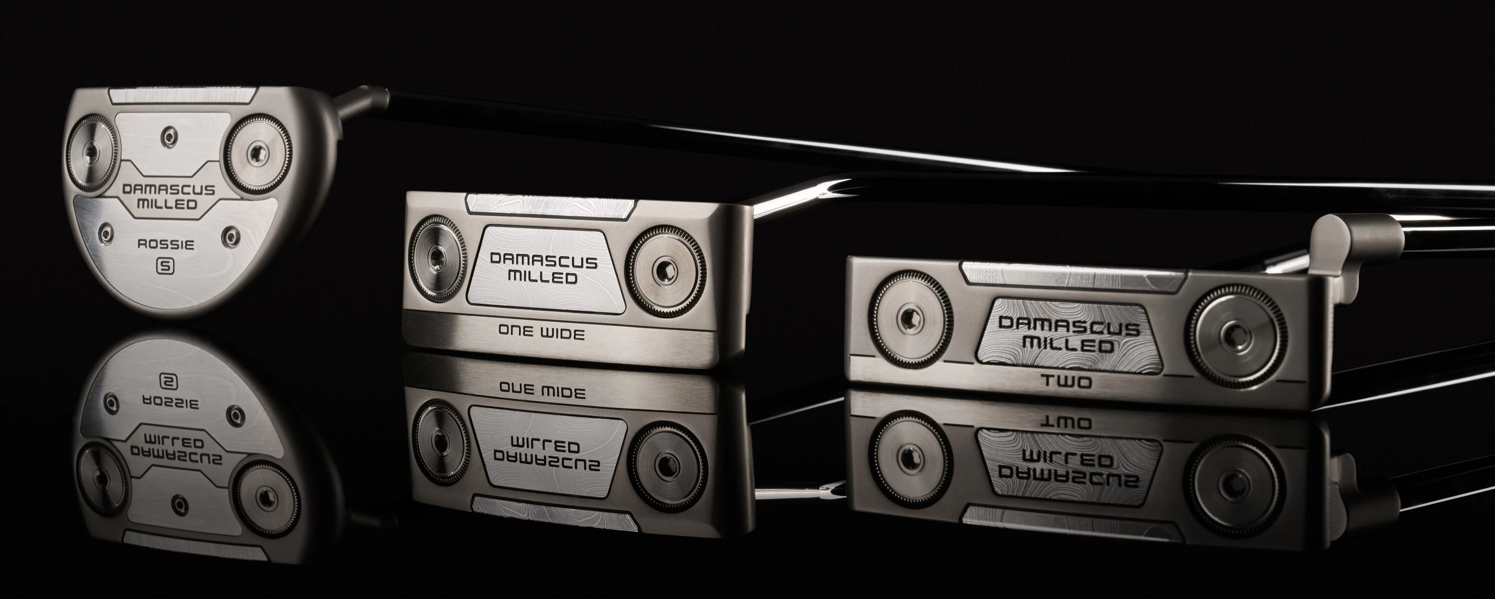 Odyssey Damascus Milled Putter Family