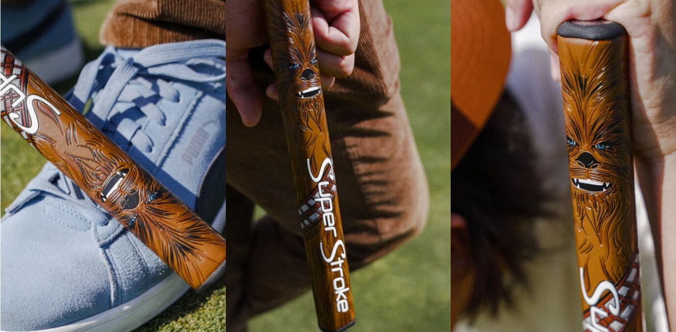 SuperStroke Tour 2.0 Disney Putter Grip & Ball Marker- Chewbacca
