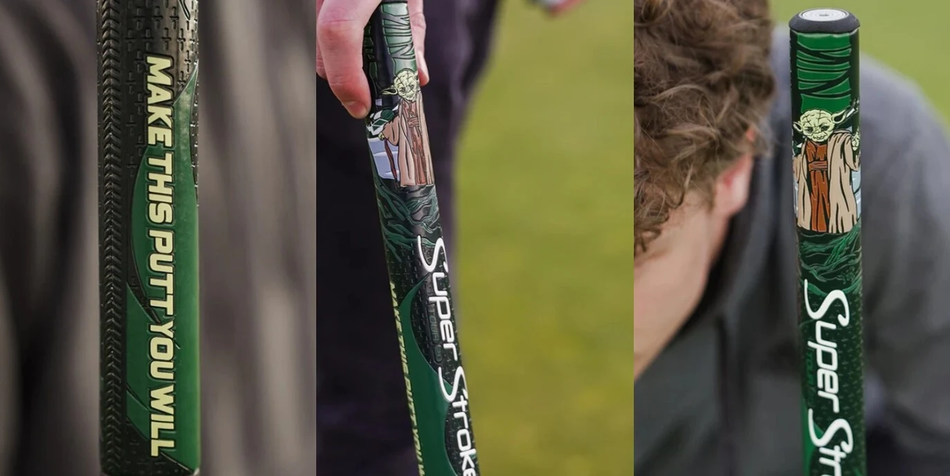 SuperStroke Tour 2.0 Disney Putter Grip & Ball Marker- Yoda