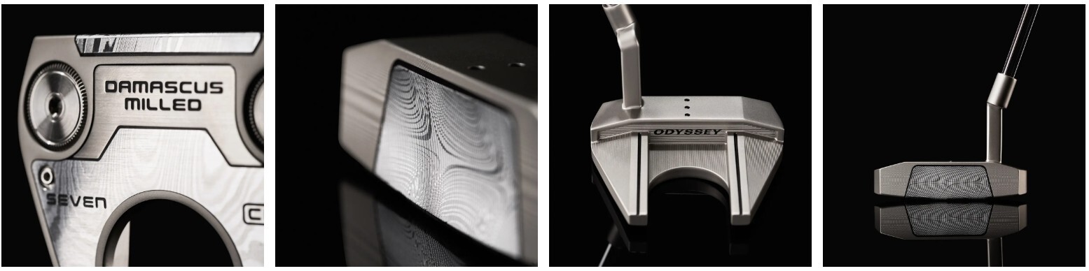 Odyssey Damascus Milled Putter - 7 CH