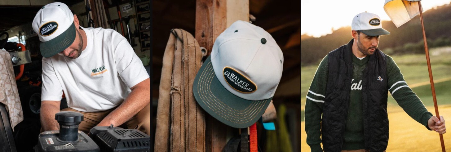 Walker Golf Things Keepers Logo Cap - Pine Green