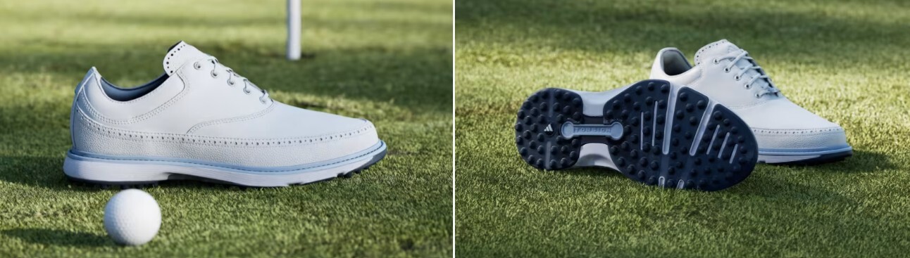 adidas MC80 Spikeless Golf Shoes - Ftwr White