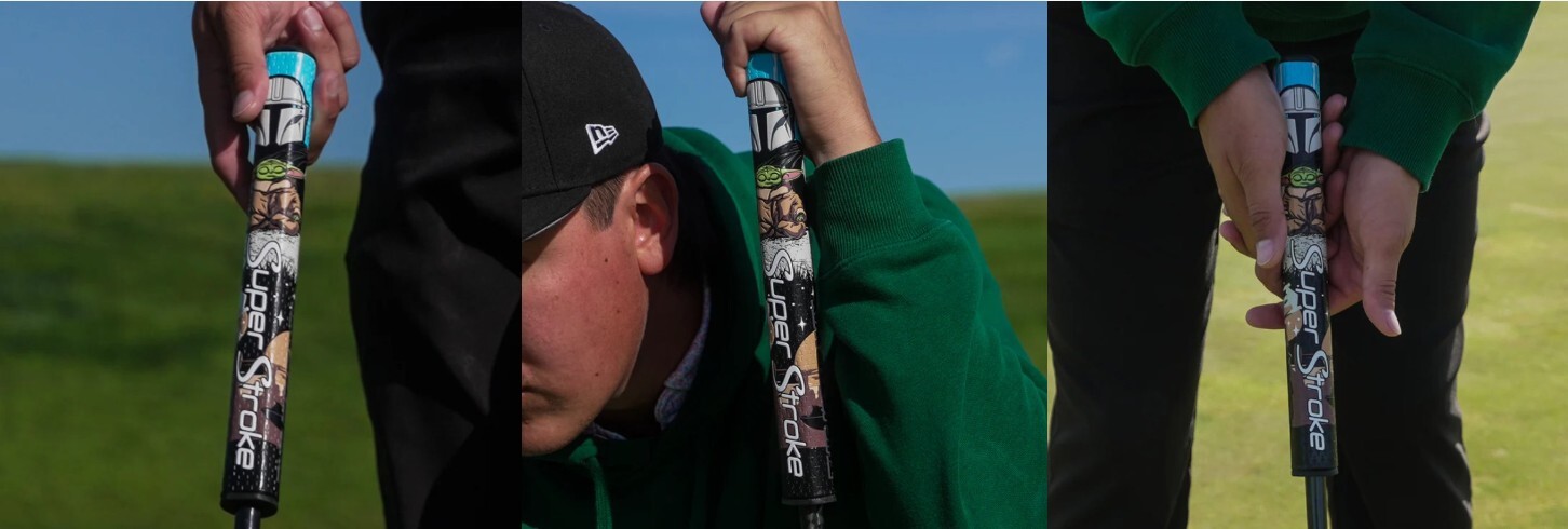 SuperStroke Tour 2.0 Disney Putter Grip & Ball Marker- Mandalorian and Grogu